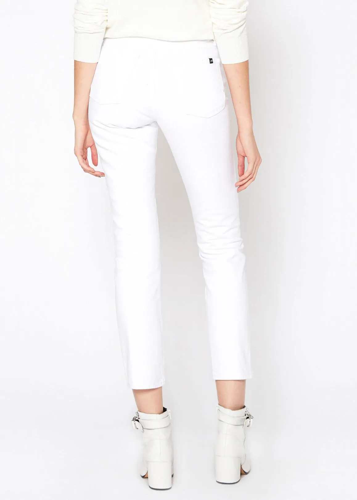 Claude High Rise Crop Straight