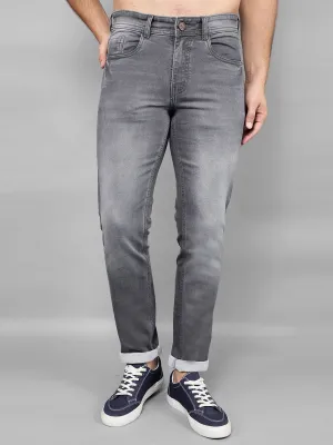COBB Grey Narrow Fit Premium Jeans