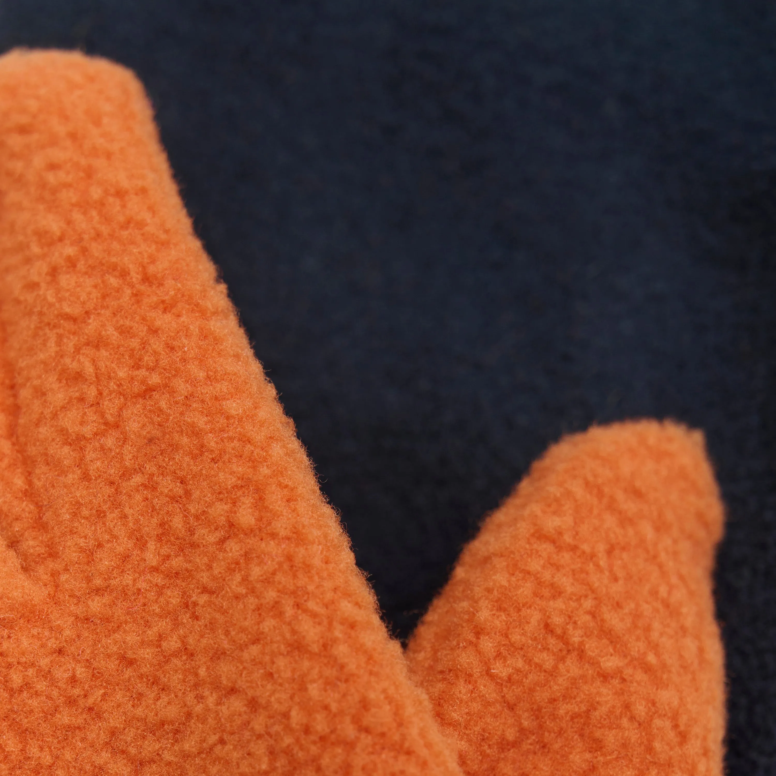 Color Kids Fleece 2-Pack Gloves Marmalade/Navy