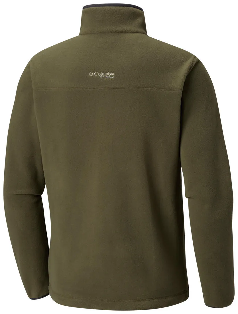 Columbia Men Green Titan Pass 2.0 Fleece Jacket