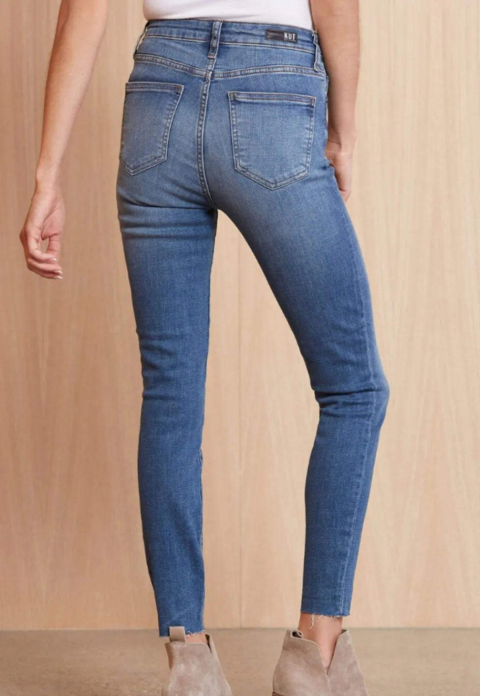 Connie High Rise Ankle Skinny {evolution wash}