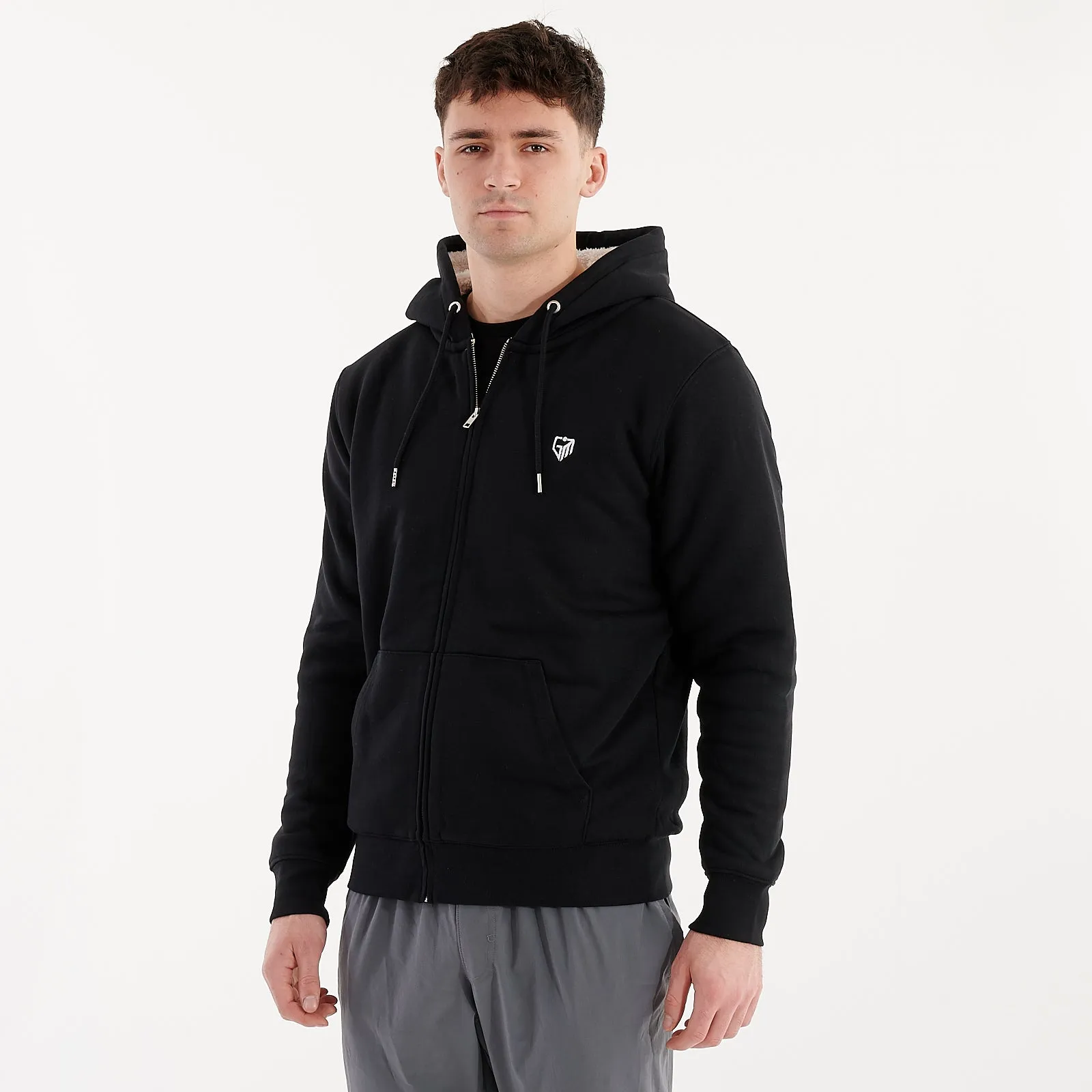 Cozy Sherpa Zip Hoodie