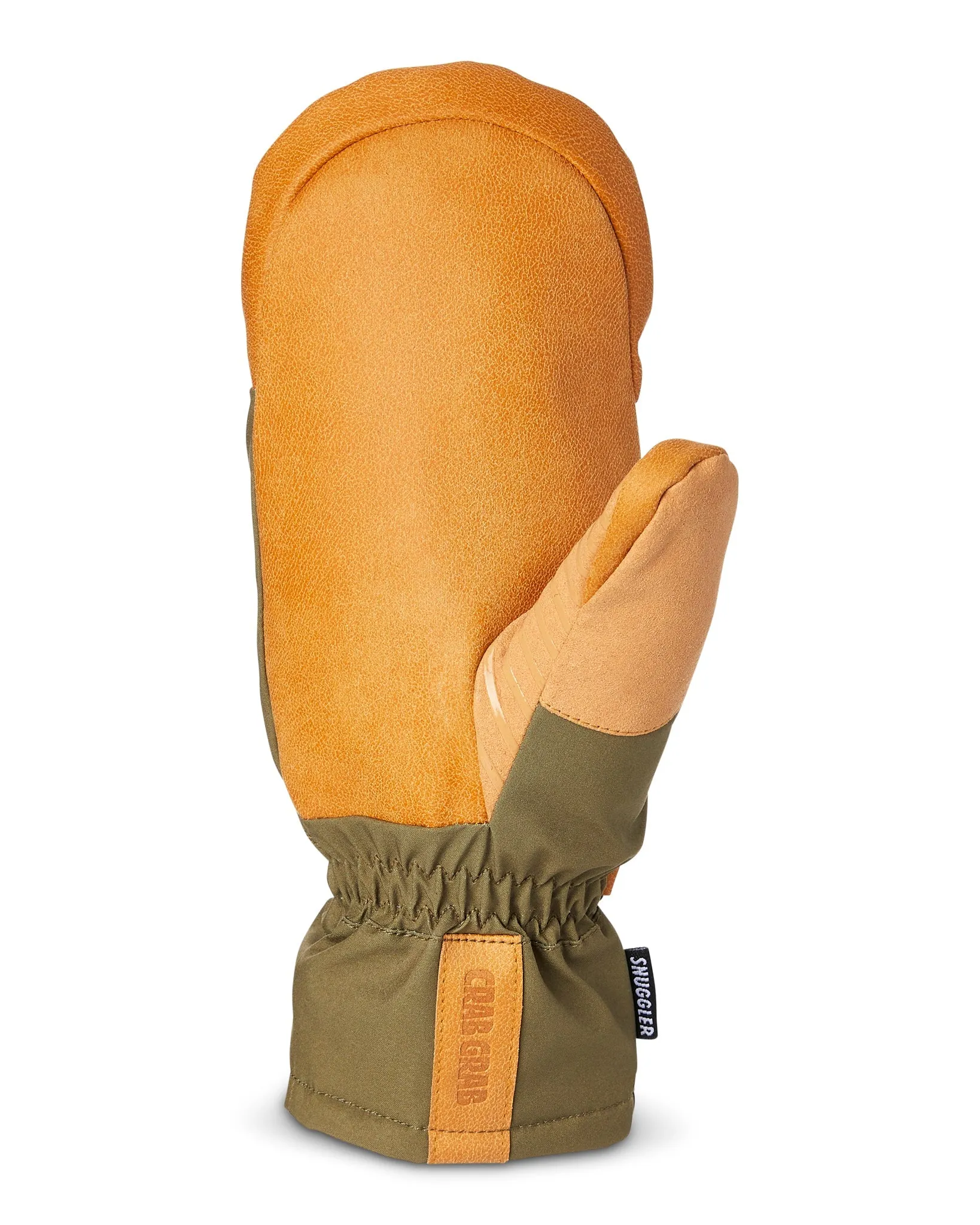 Crab Grab Snuggler Mitten Turtle Tan