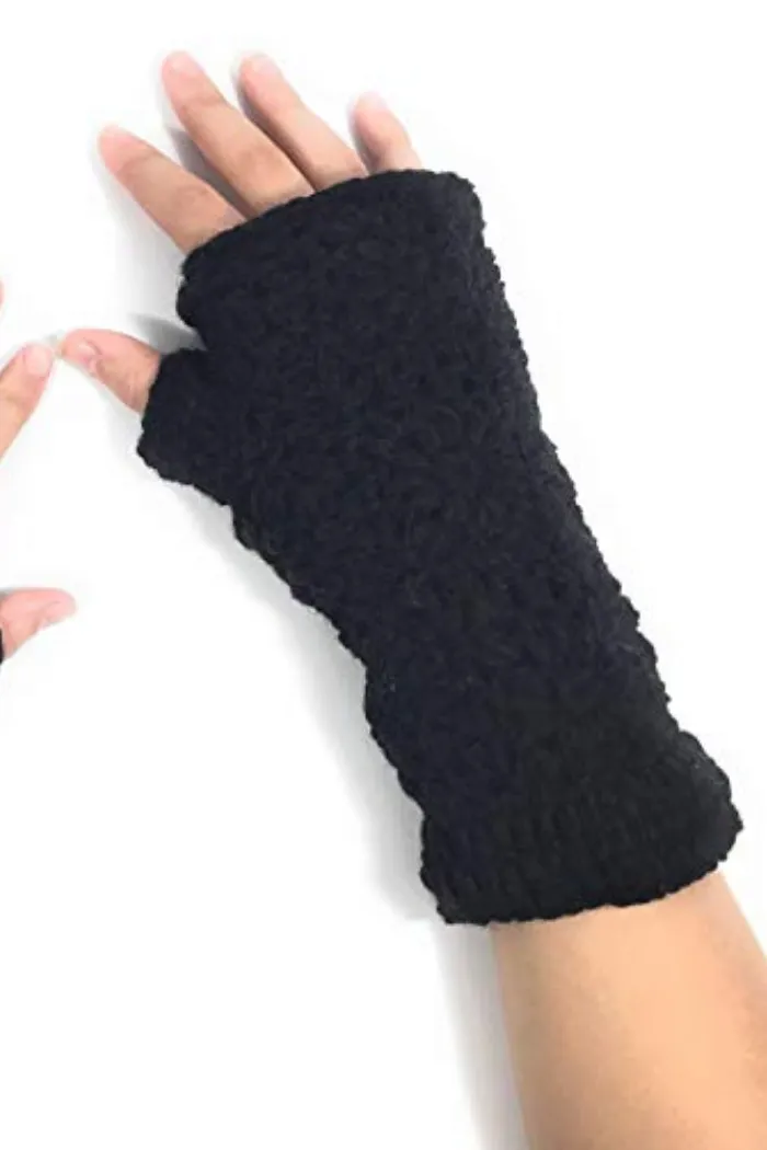 Crochet Fingerless Gloves