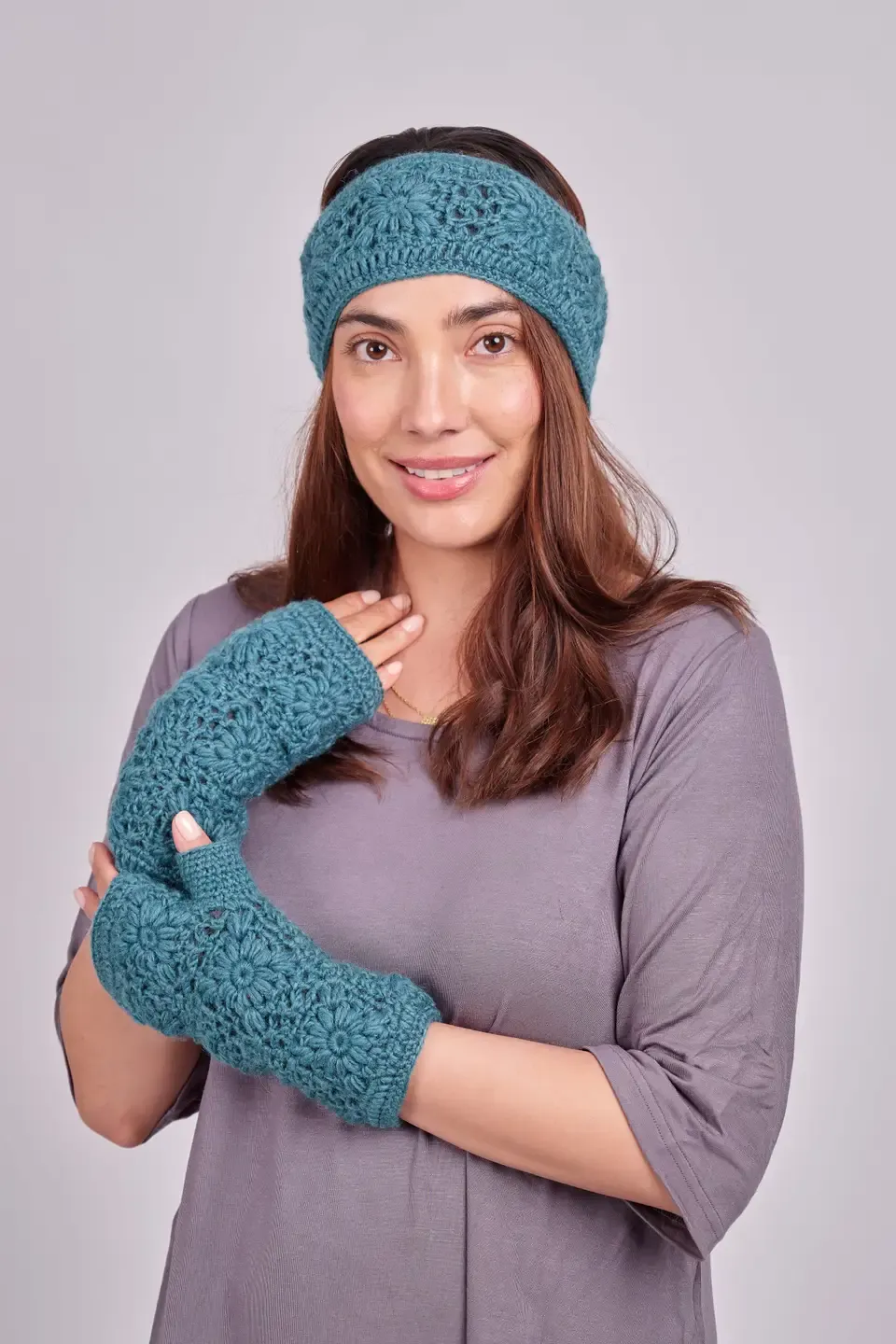 Crochet Fingerless Gloves