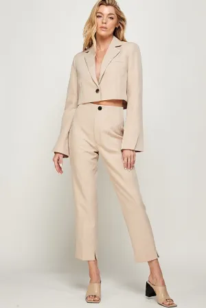 Cropped Blazer