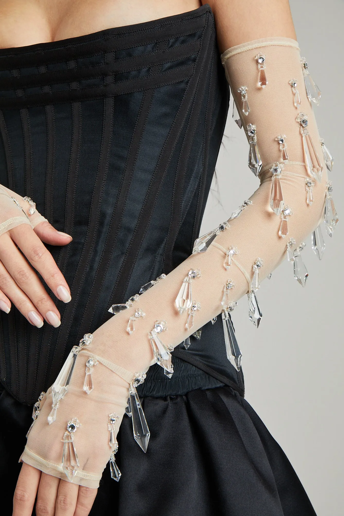 Crystal Chandelier Gloves