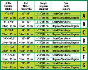 CURAD Knee-High Compression Hosiery with 15-20 mmHg, Tan, Size G, Regular
