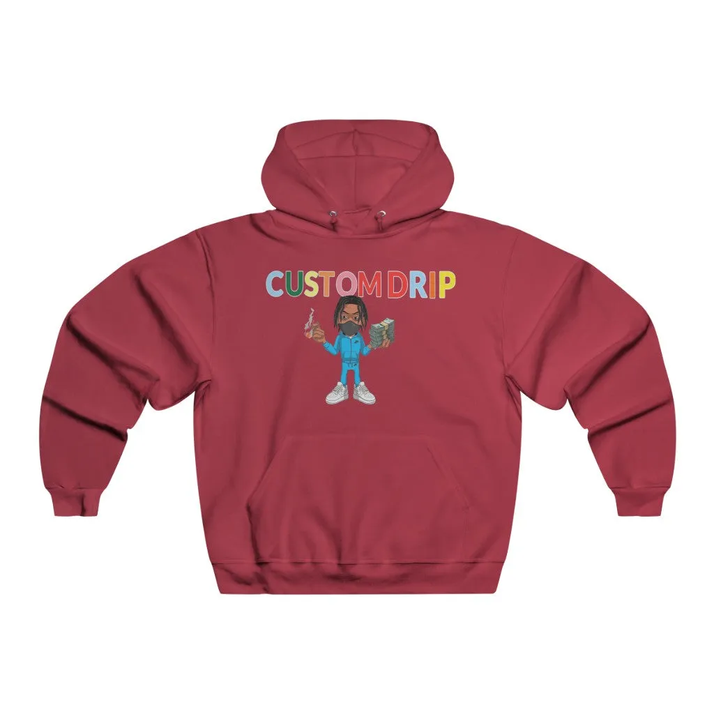 Custom Drip's Men's NUBLEND® Hooded Sweatshirt