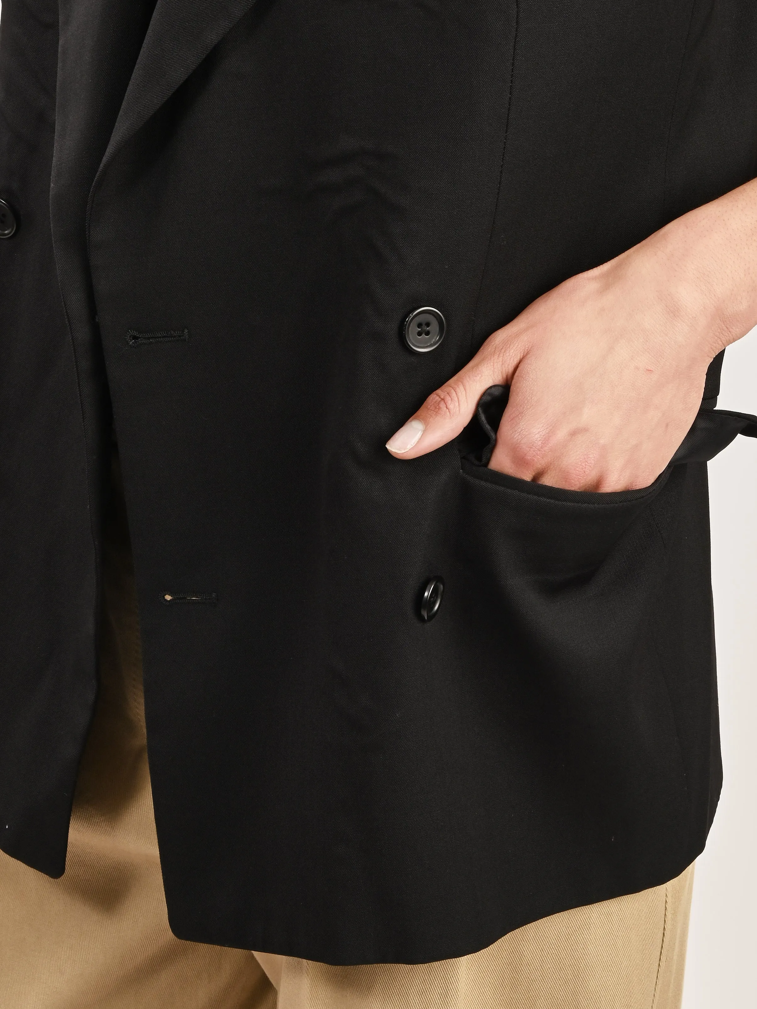 Deconstructed Blazer Vest