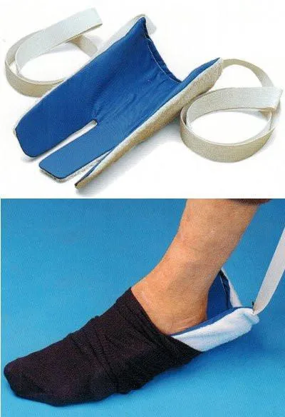 Deluxe Sock & Stocking Puller Assistant Aid - Easy Up Compression Helper Tool