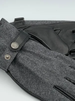 Dents Guildford Glove - Grey/black
