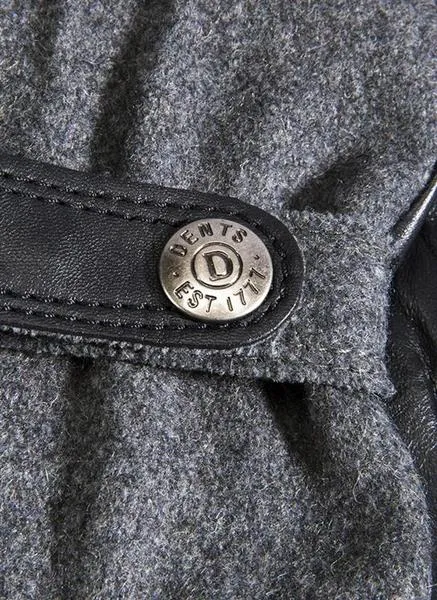 Dents Guildford Glove - Grey/black