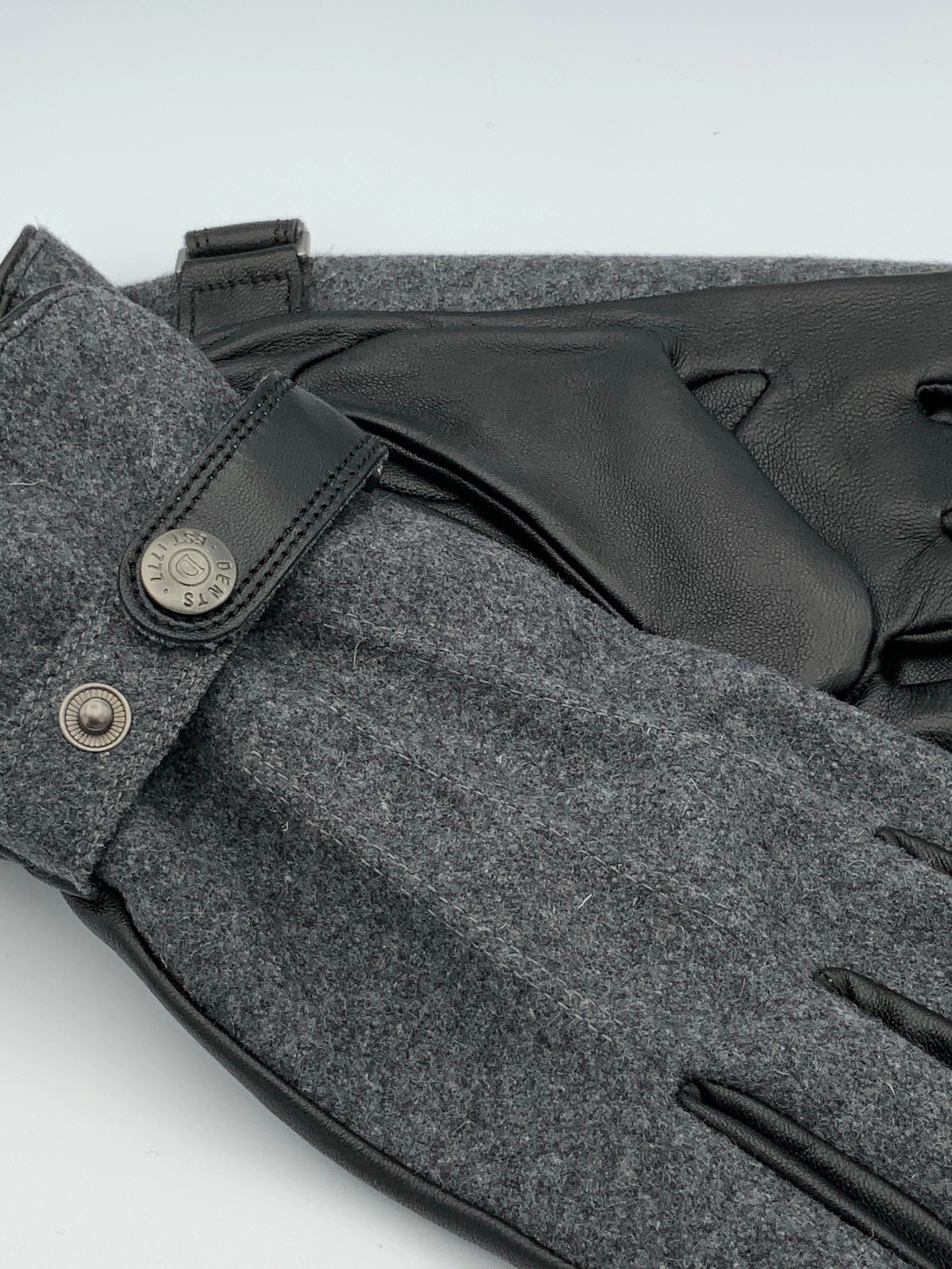 Dents Guildford Glove - Grey/black