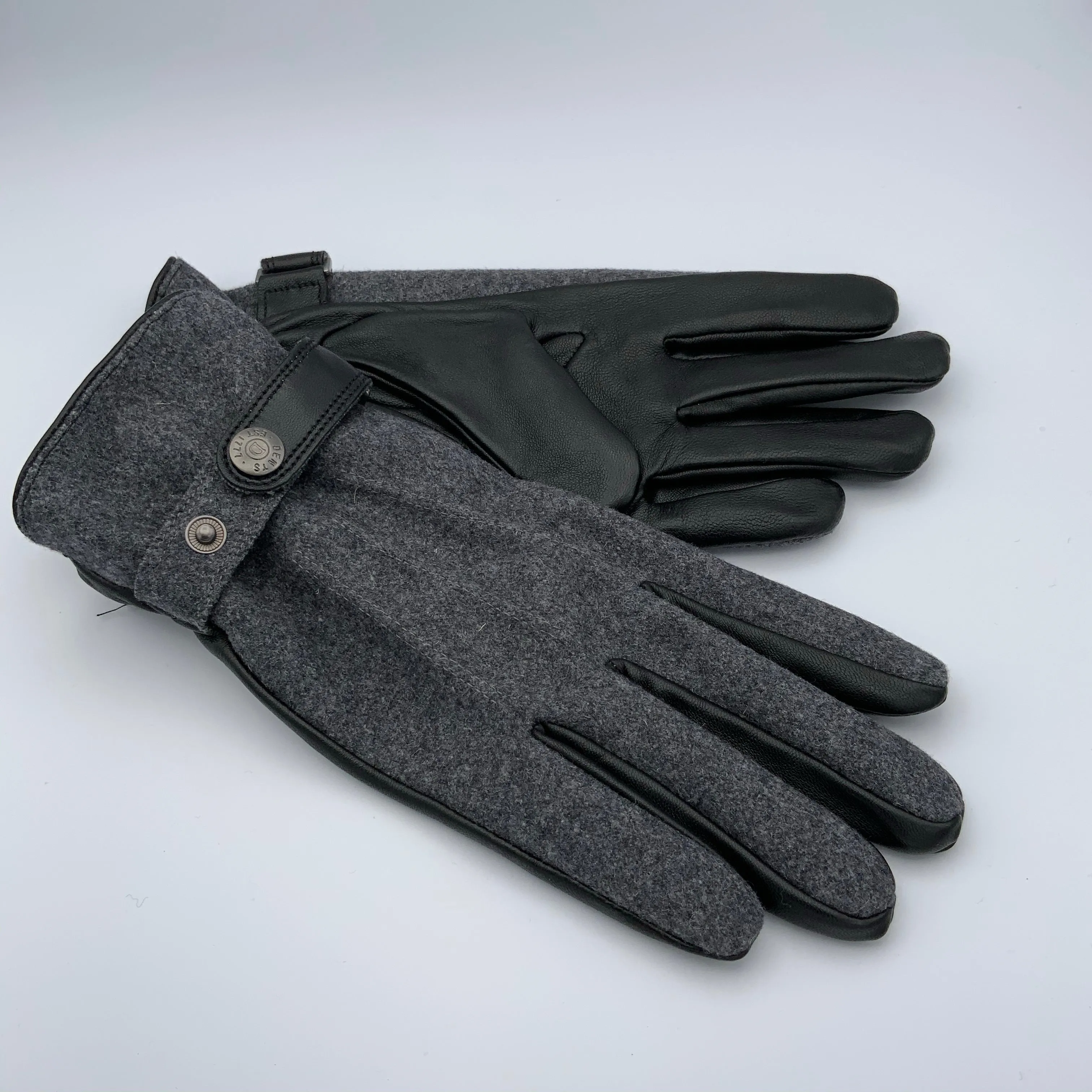 Dents Guildford Glove - Grey/black
