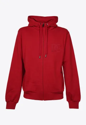 DG Patch Zip-Up Hooded Sweatshirt