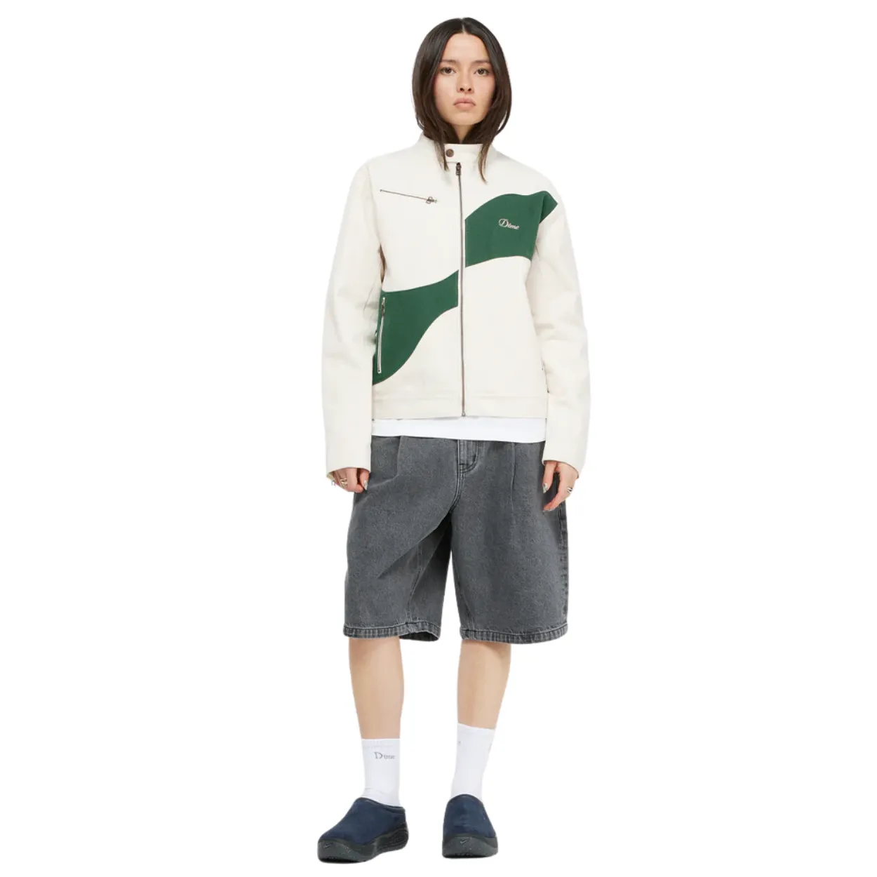 Dime MTL Moto Jacket | Cream
