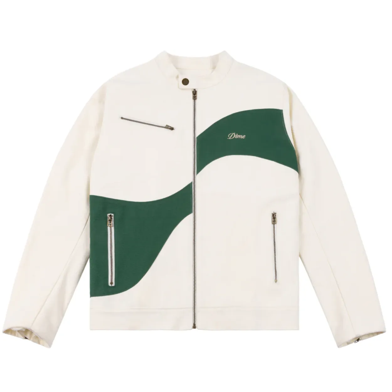 Dime MTL Moto Jacket | Cream