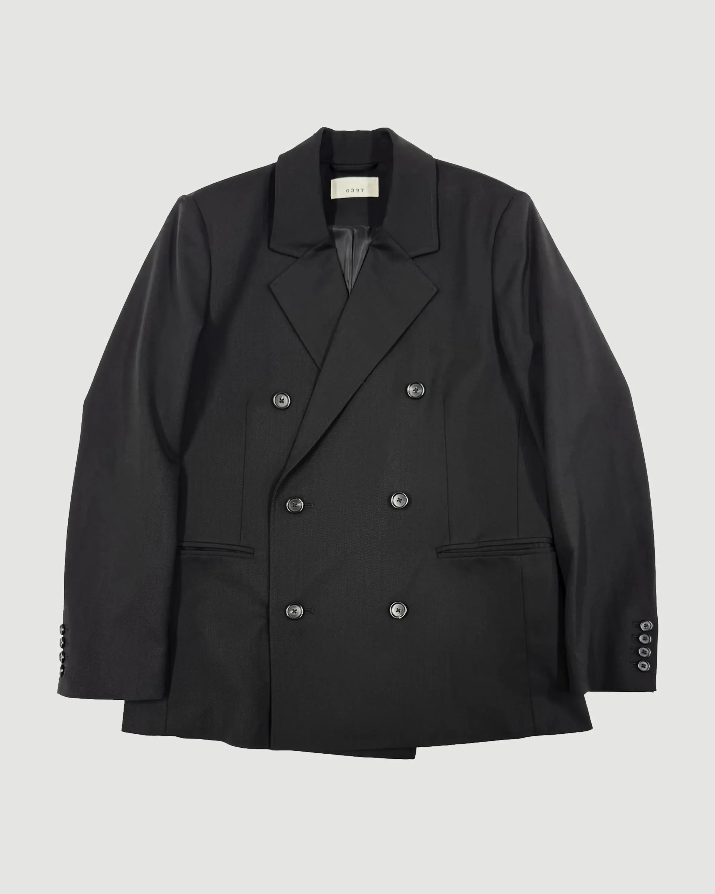 Double Breasted Blazer Black