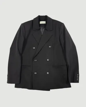 Double Breasted Blazer Black
