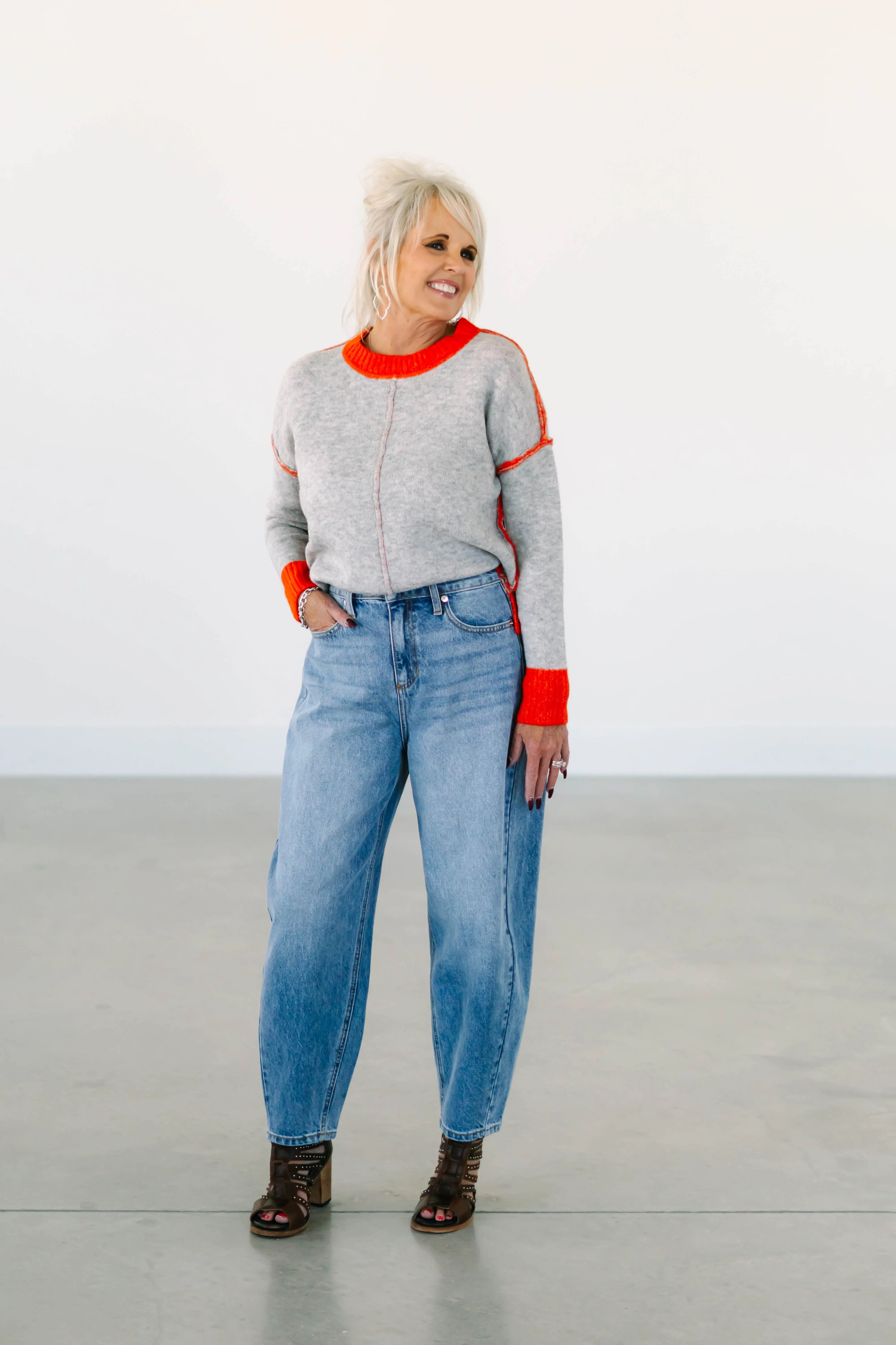 Easy Breeze Barrel Jean