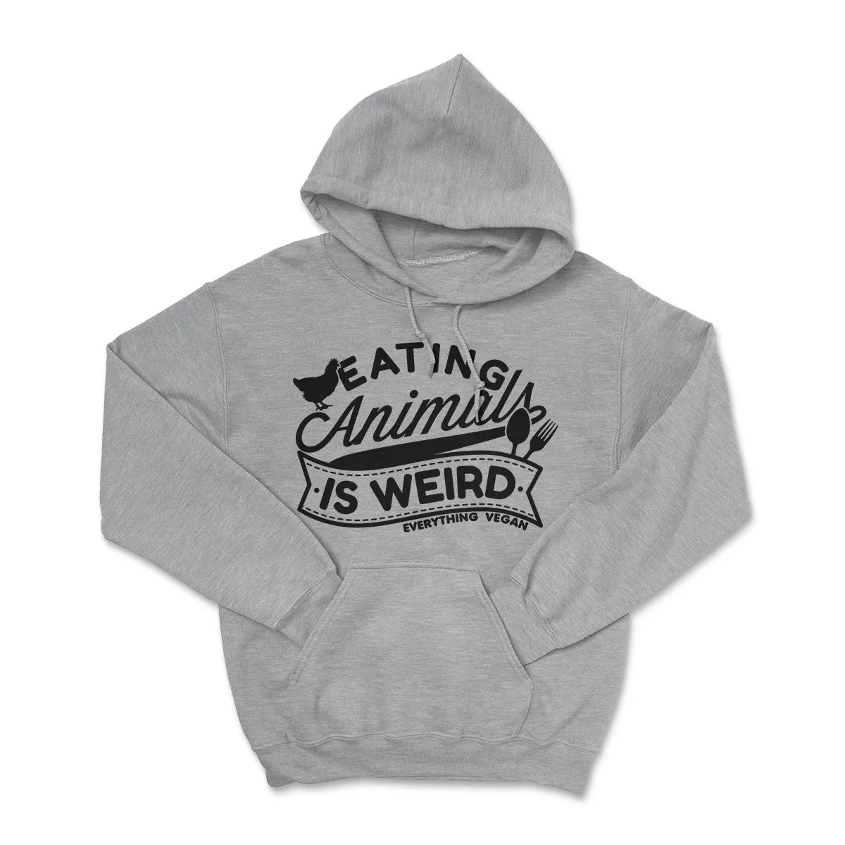 Eating Animals Is Weird Hoodie