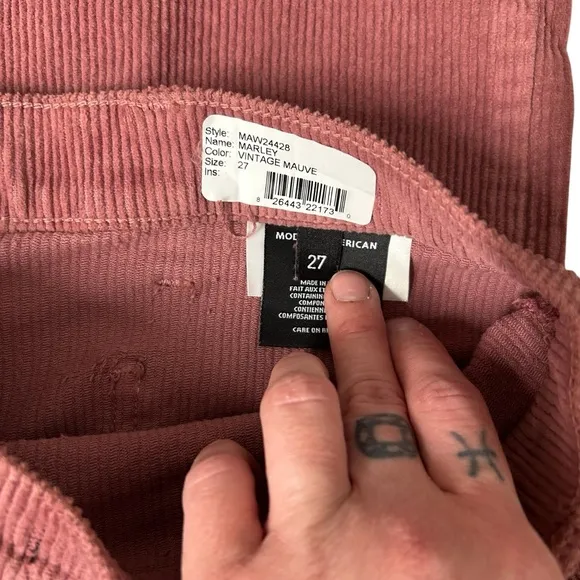 Fidelity Denim Modern American Marley High-Rise Straight Jeans
