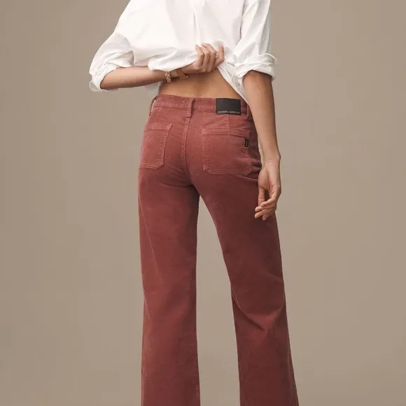 Fidelity Denim Modern American Marley High-Rise Straight Jeans