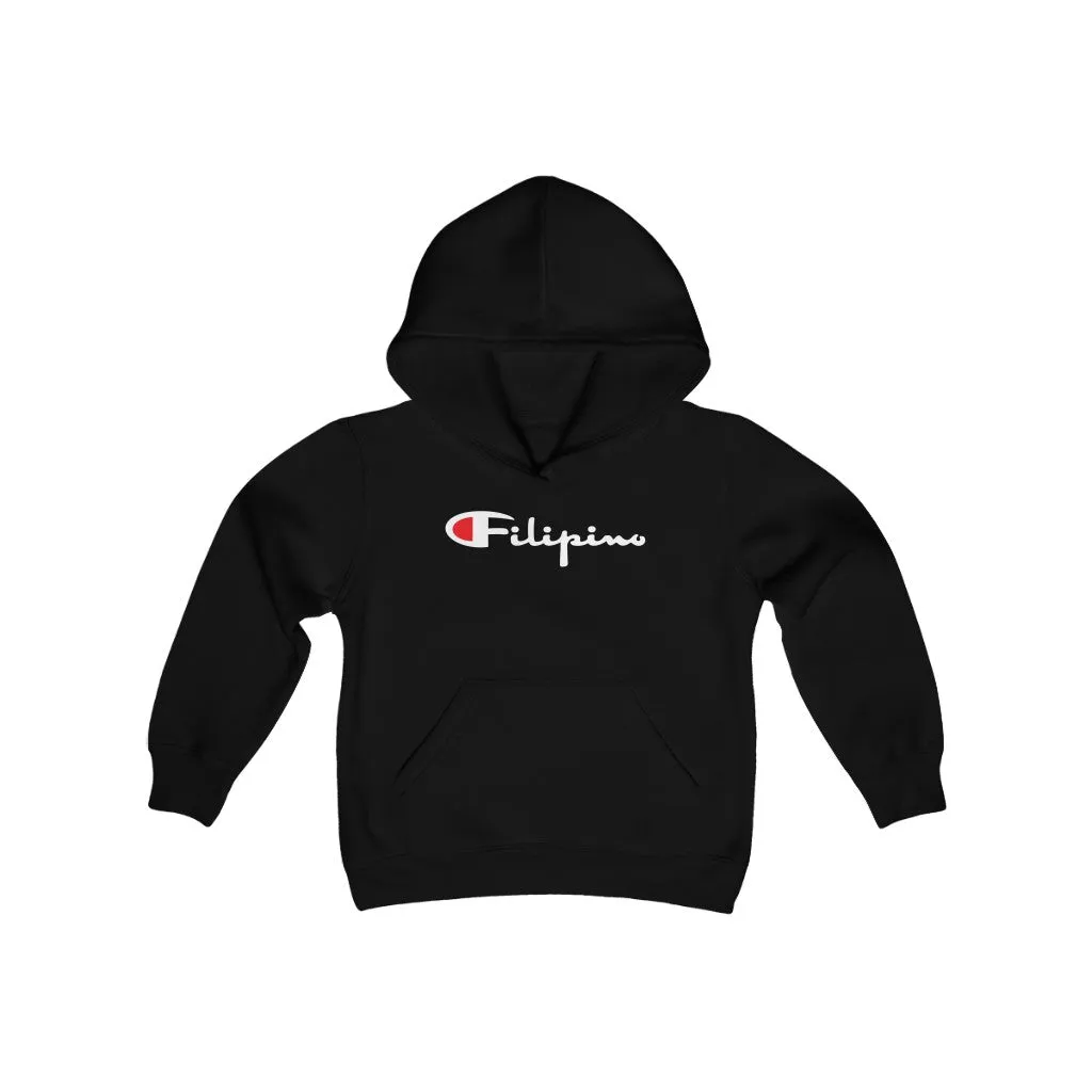 Filipino Champion Kids Youth Heavy Blend Hooded Sweatshirt