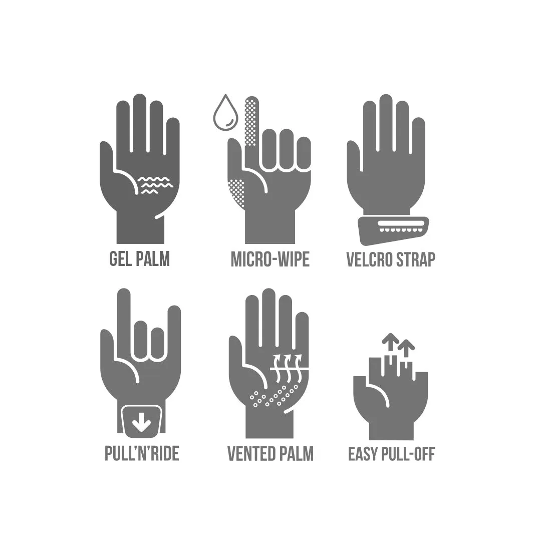 FIVE RC3 Gel Shorty Gloves.