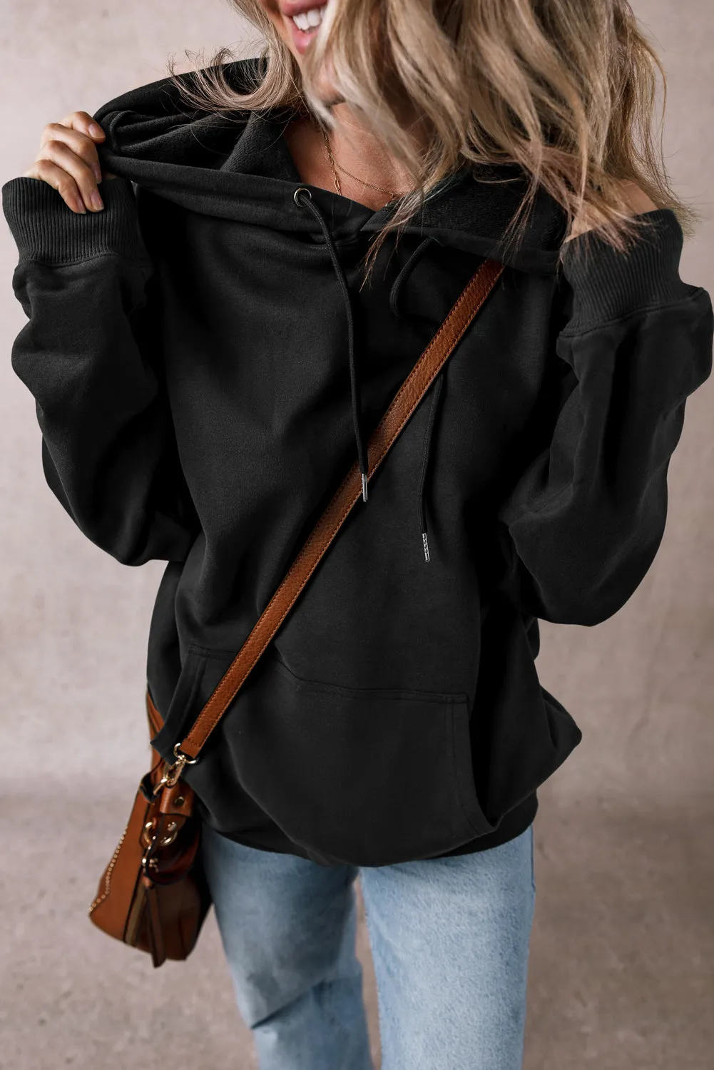 Fleece Lined Kangaroo Chunky Hoodie