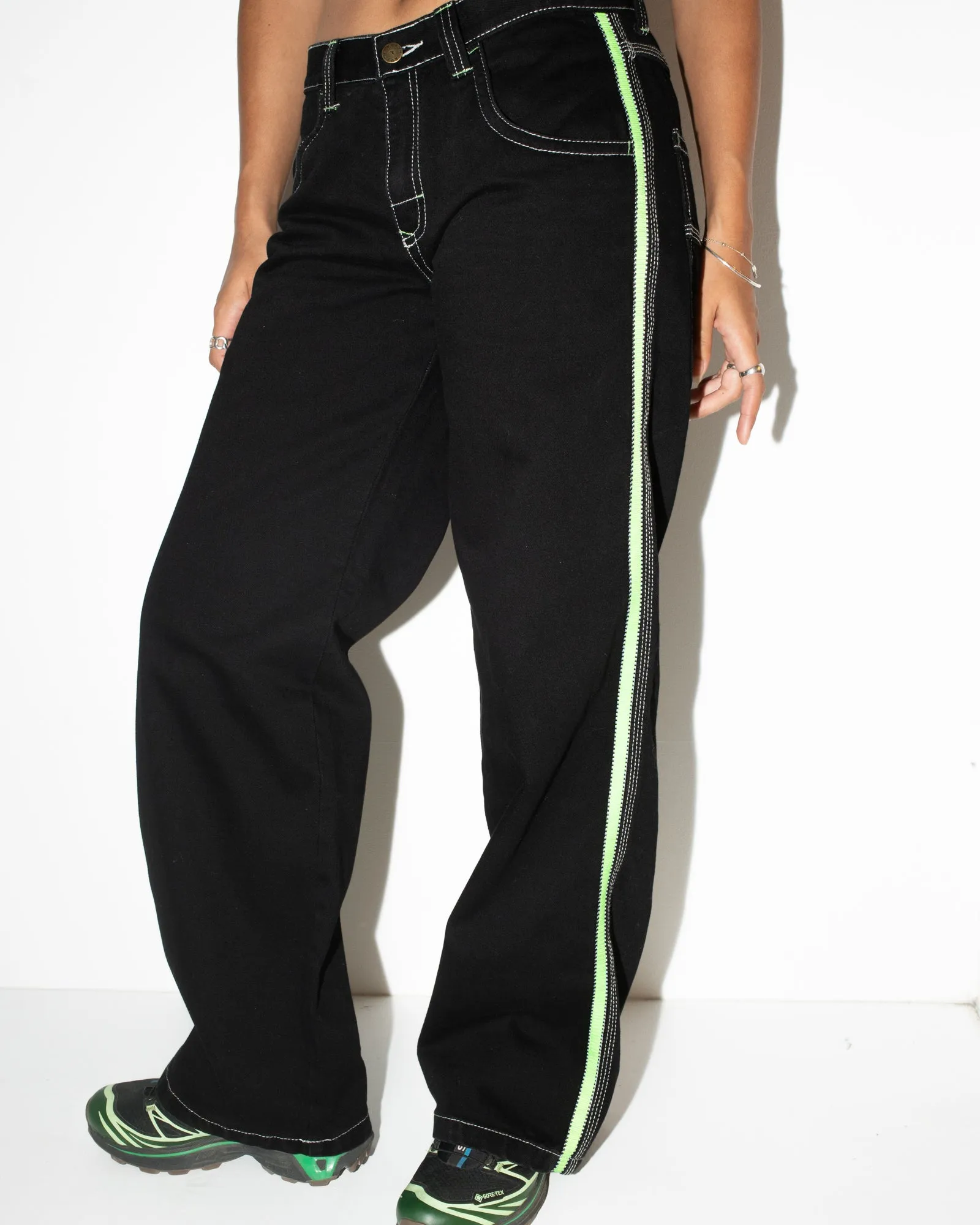 Flip Mommy Low Rise Baggy Jean