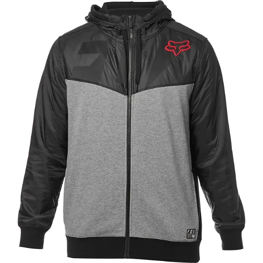FOX AXLE ZIP FLEECE [BLACK]