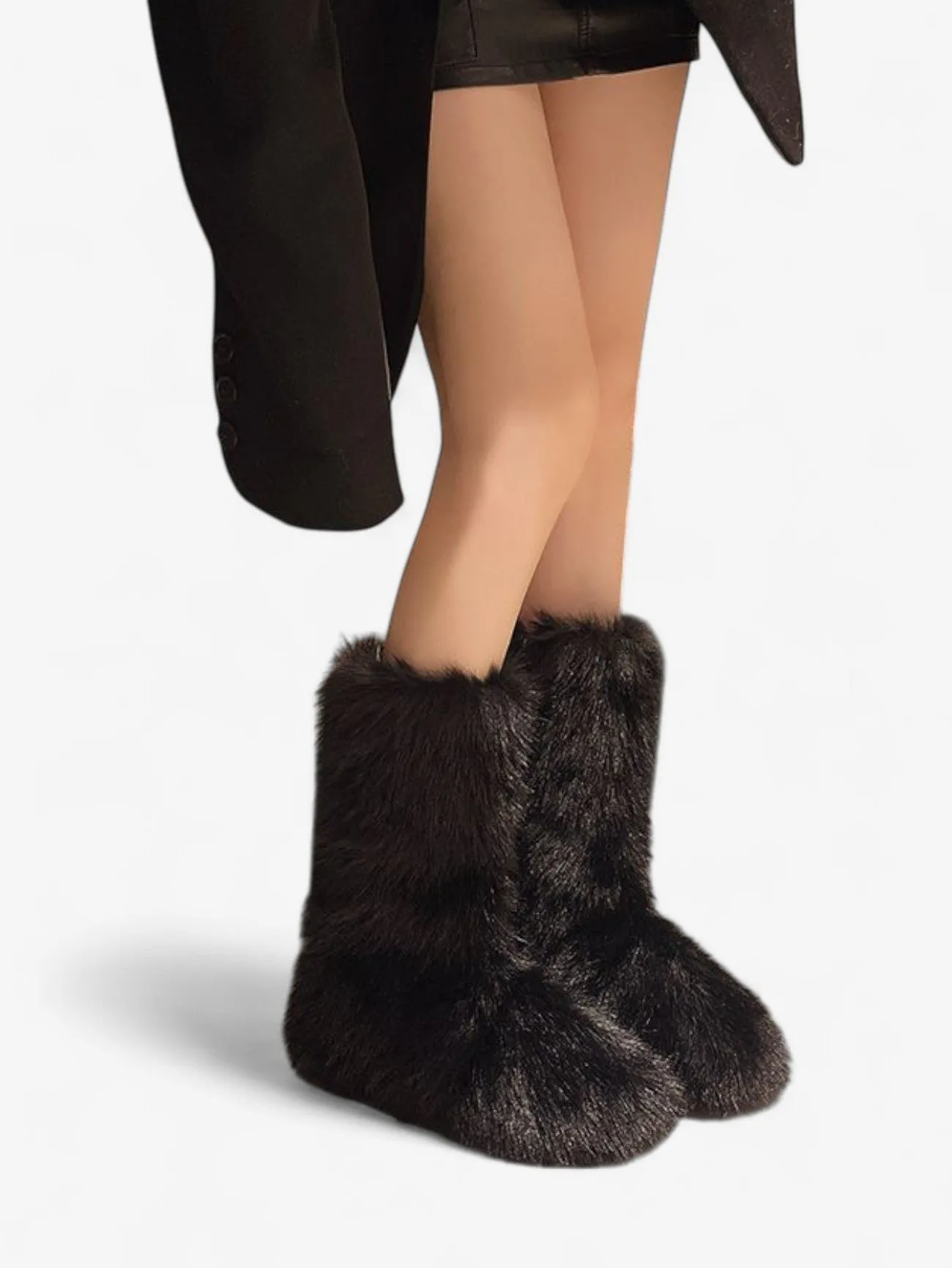 Foxes | Women's Cozy Warm Fluffy Winter Boots