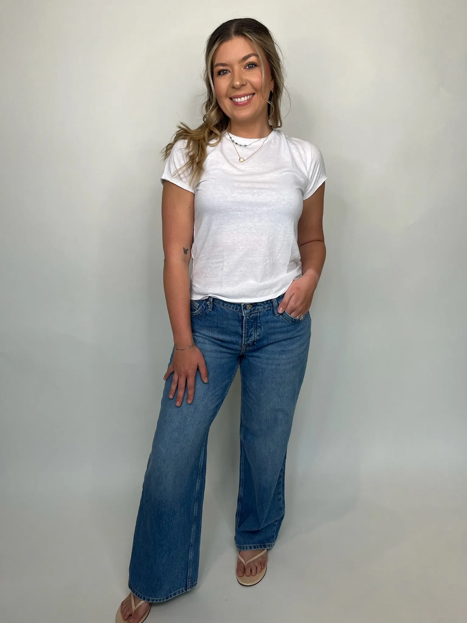 Free People Tennessee Low Rise Jeans