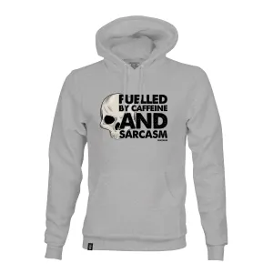 FUELLED BY CAFFEINE AND SARCASM PT HOODIE