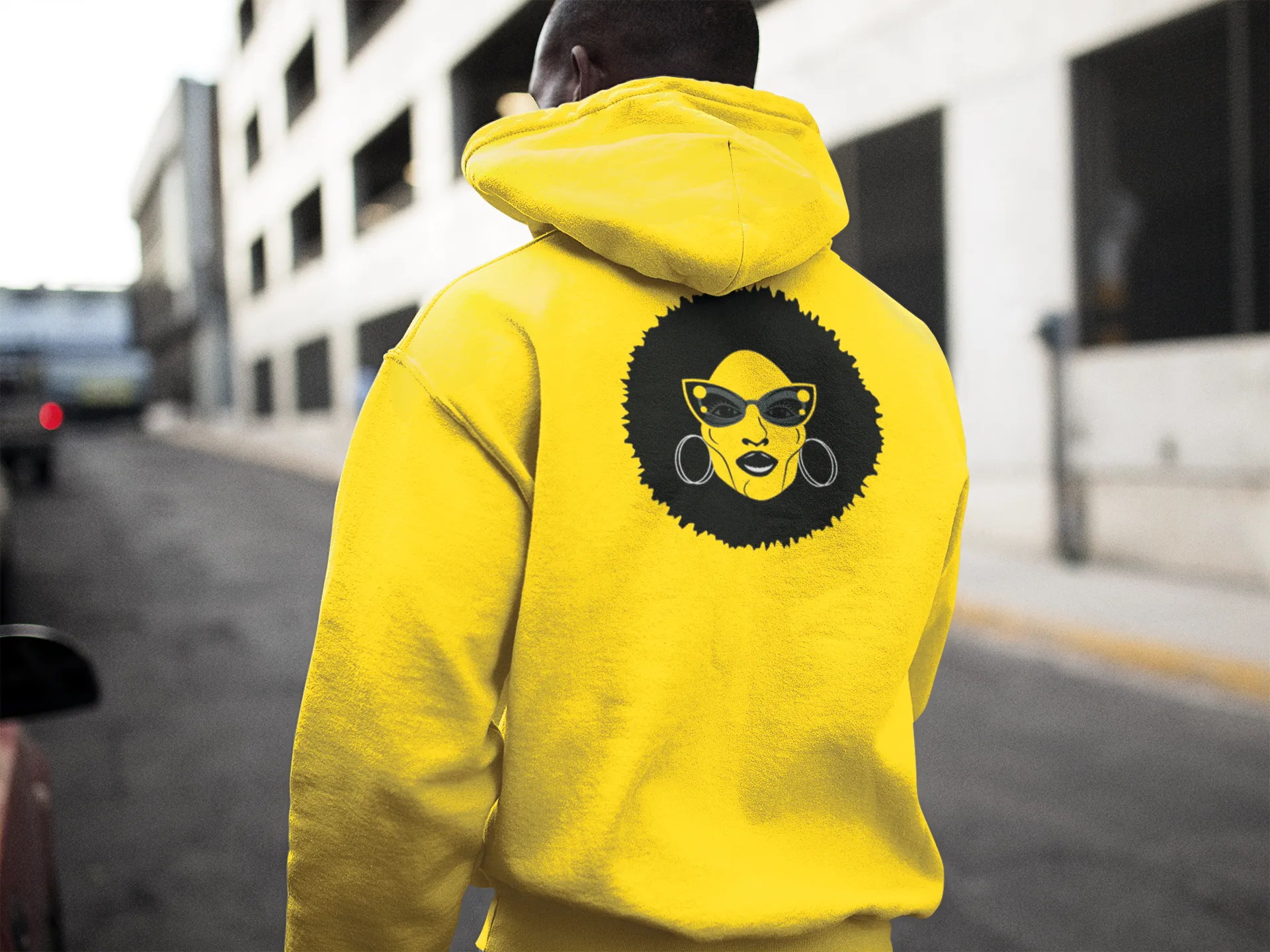 FUNKY FIERCE <br>unisex college hoodie