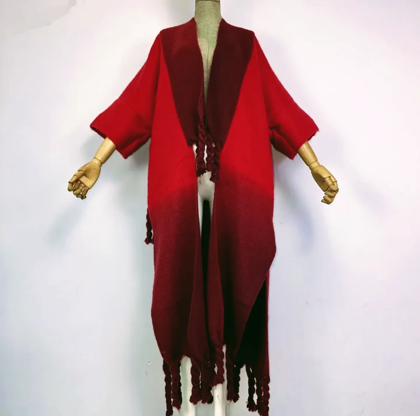 Fuzzy Long Cardigan
