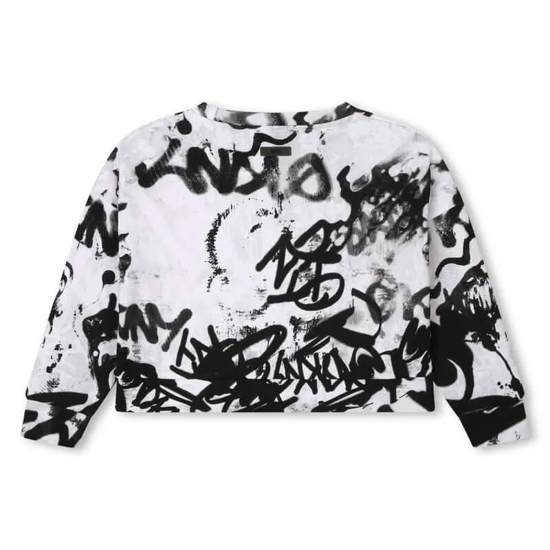 Girls Graffiti Sweatshirt