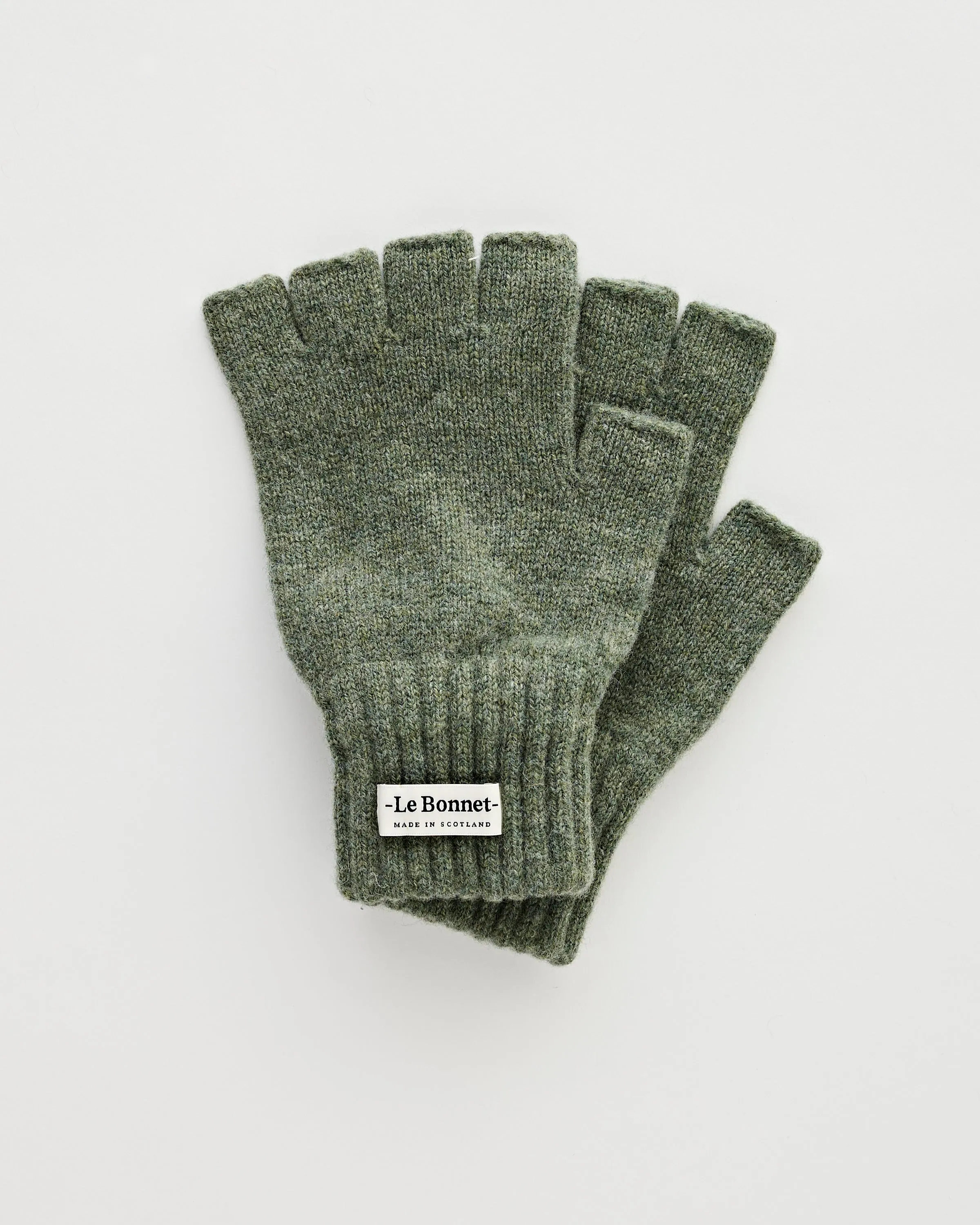 Gloves Fingerless Croco