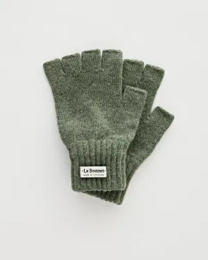 Gloves Fingerless Croco