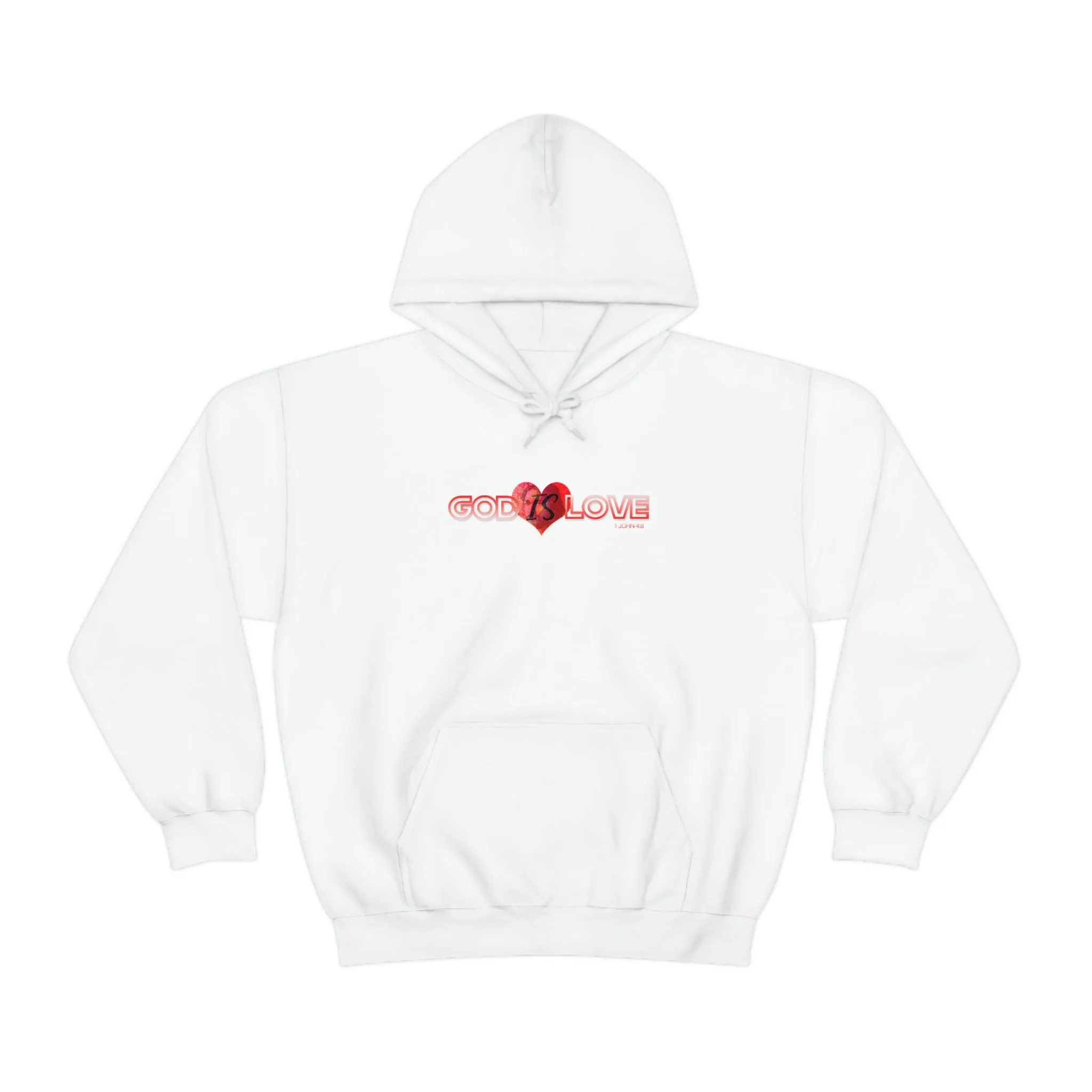 God is Love Men’s Unisex Heavy Blend™ Hooded Sweatshirt