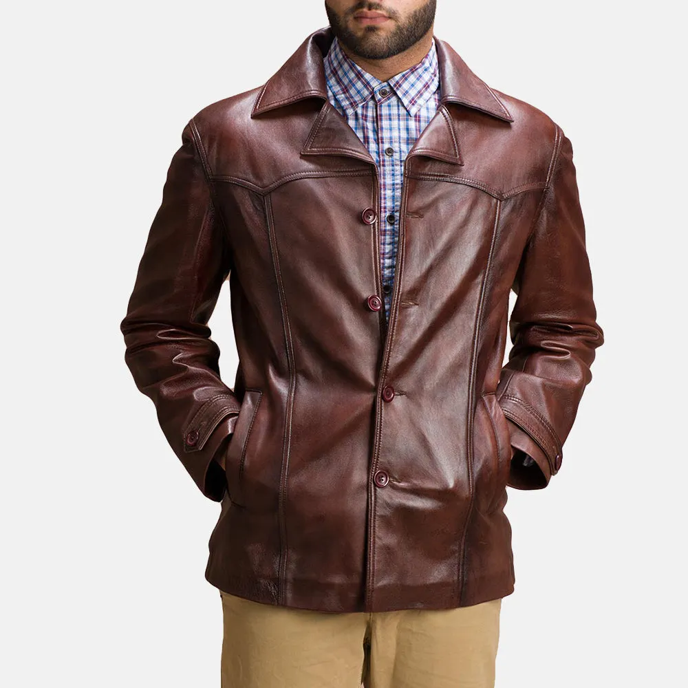 Golden Age Brown Leather Jacket