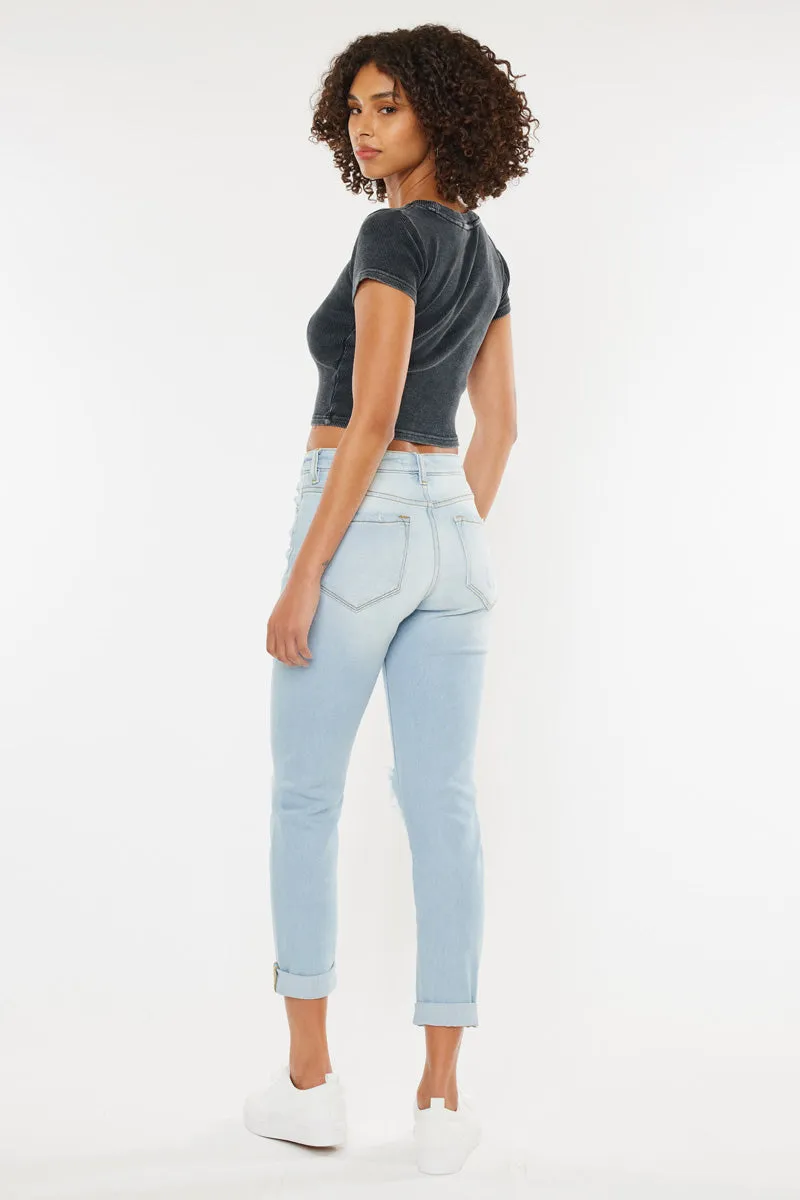 Greer Ultra High Rise Mom Jeans