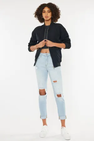 Greer Ultra High Rise Mom Jeans