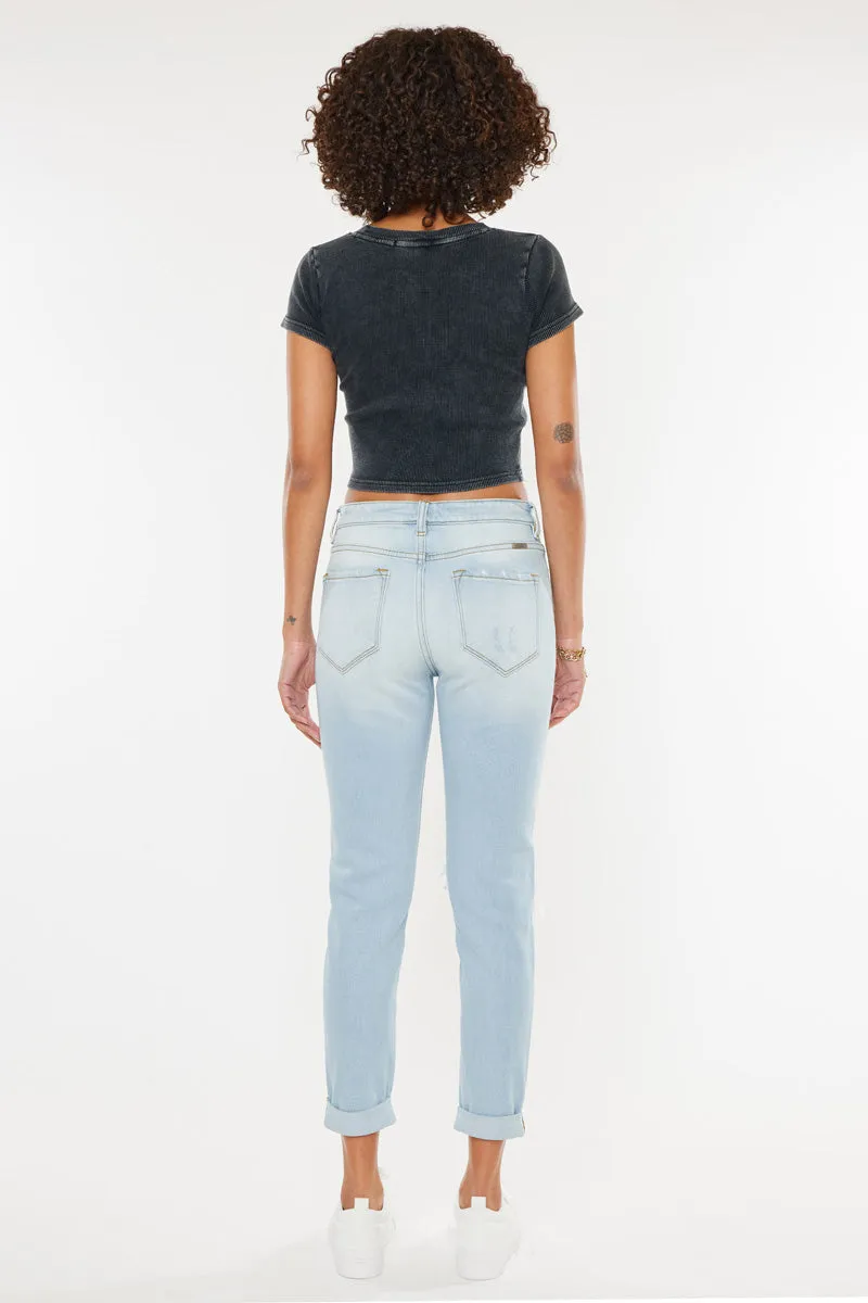 Greer Ultra High Rise Mom Jeans