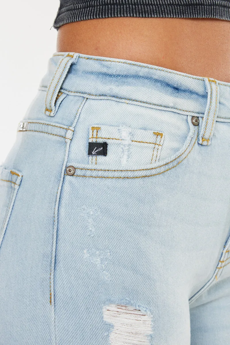 Greer Ultra High Rise Mom Jeans