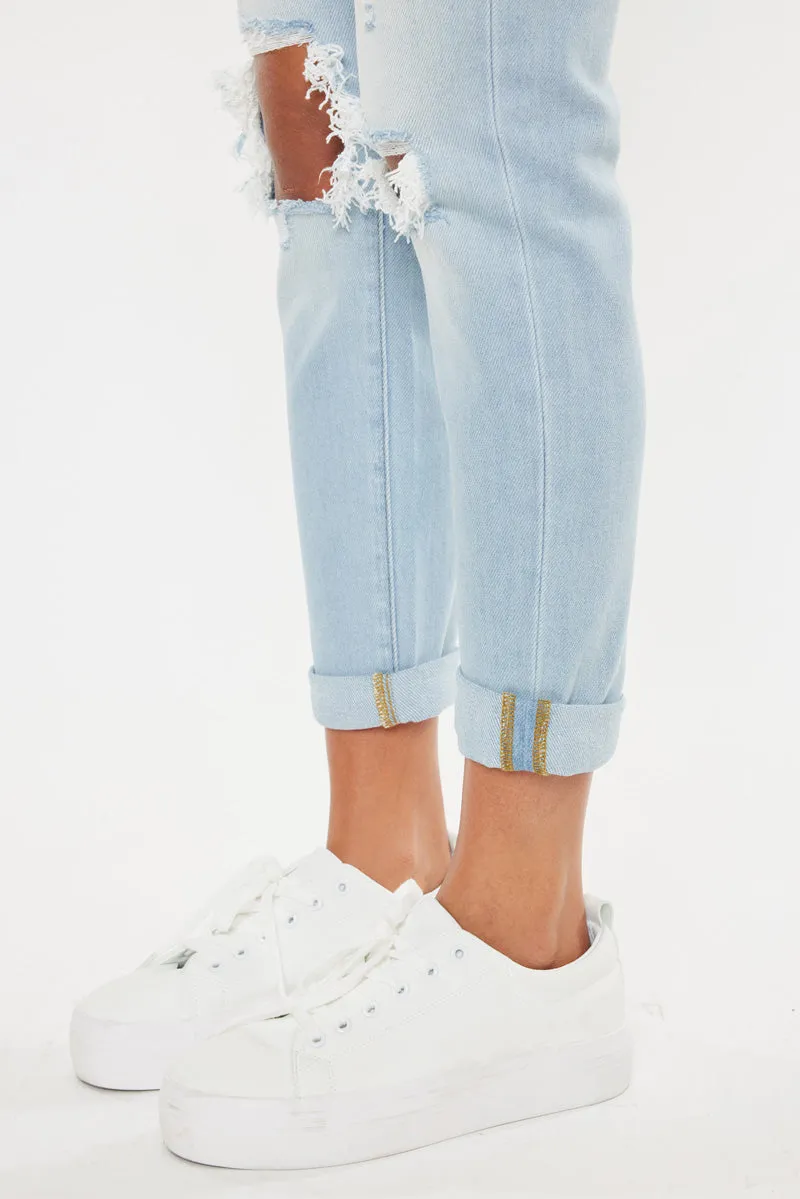 Greer Ultra High Rise Mom Jeans