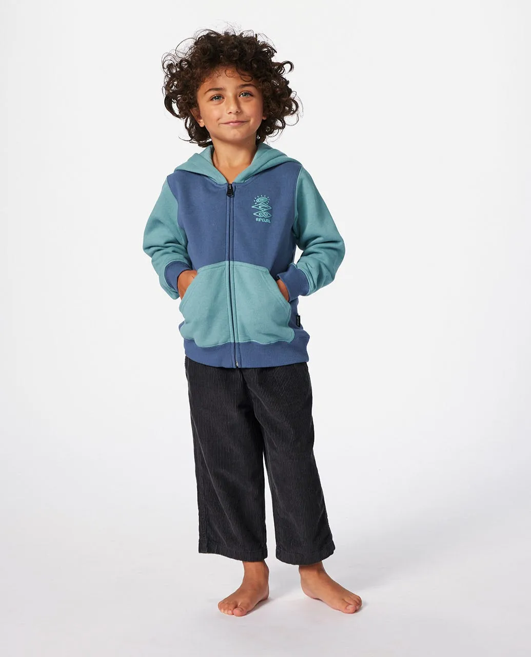 Grom Energy Zip Through Hood - Boys (2-8 years)