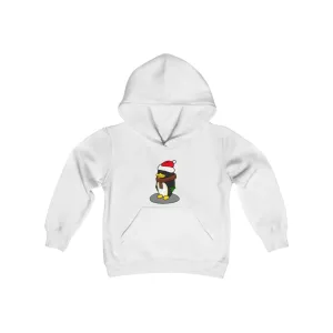Happy Penguin  youth heavy blend hooded sweatshirt